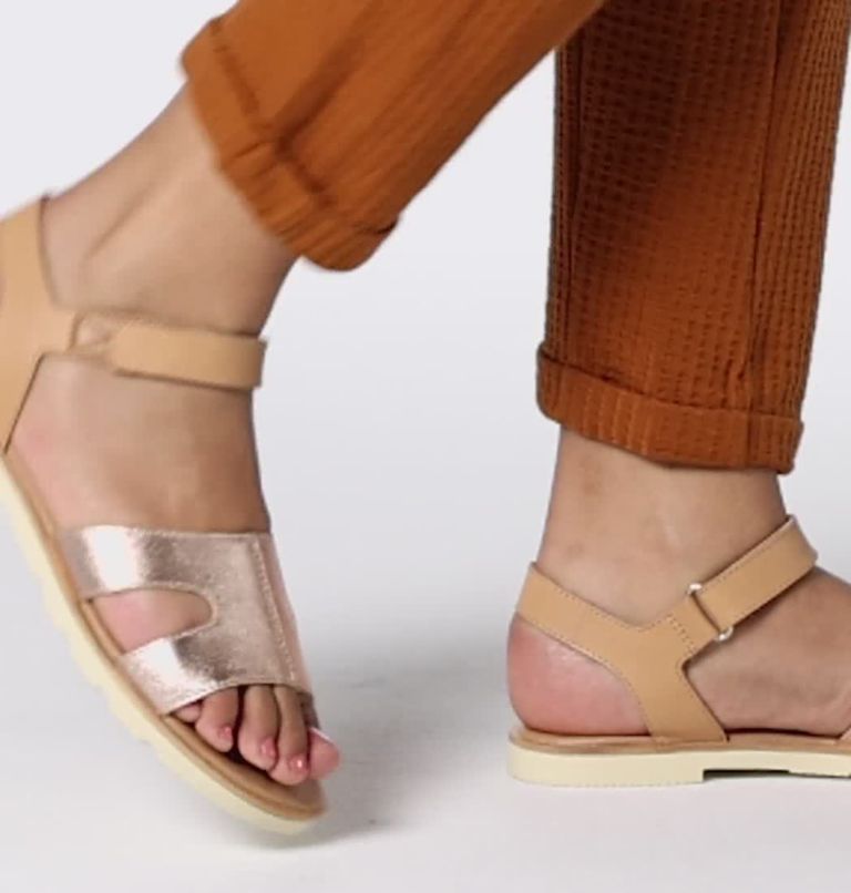 ELLA™ III Ankle Strap Women's Flat Sandal